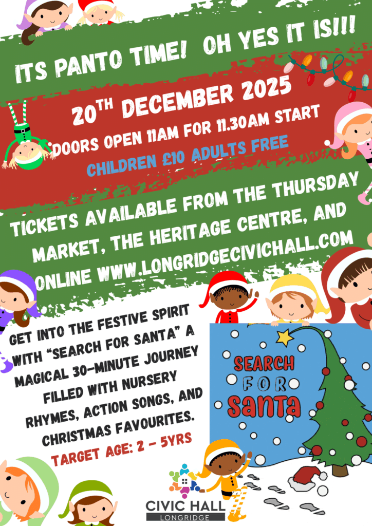 Step into the festive spirit with “Search for Santa”, a magical 30-minute Christmas adventure perfect for little ones.